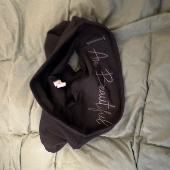 KUMI sz L NWOT Women's Black Athletic Shorts - Picture 3 of 3